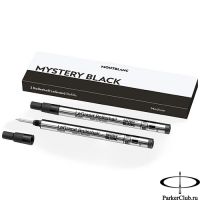 128225 Черный стержень Montblanc (Монблан) LeGrand Rollerball Mystery Black M (2шт в уп)
