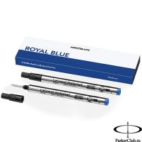 128228 Синий стержень Montblanc (Монблан) LeGrand Rollerball Royal Blue M (2шт в уп)