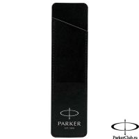 2204227 Чехол Parker (Паркер) для одной ручки черного цвета