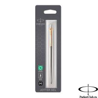 2020672 Шариковая ручка Parker (Паркер) Jotter Core Stainless Steel GT в блистере