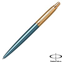 2953191 Шариковая ручка Parker (Паркер) Jotter 70th Anniversary Azure blue GT