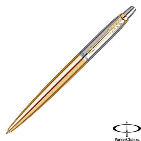 Шариковая ручка Parker (Паркер) Jotter 70th Anniversary St.Steel Gold GT