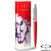 1953187_LE26 Шариковая ручка Parker (Паркер) Jotter Horse Special Edition Red CT