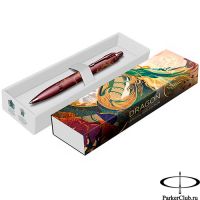 2190514_LE24 Шариковая ручка Parker (Паркер) IM Monochrome Brown Dragon Special Edition PVD