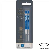 1950364 Синий гелевый стержень Parker (Паркер) Gel Pen Refill M в блистере 2 шт