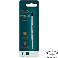 1950366 Чёрный шариковый стержень Parker Ball Pen Refill QuinkFlow Premium B Black