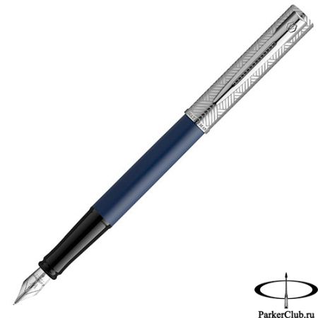 Перьевая ручка Waterman (Ватерман) Graduate Allure Deluxe Blue CT F
