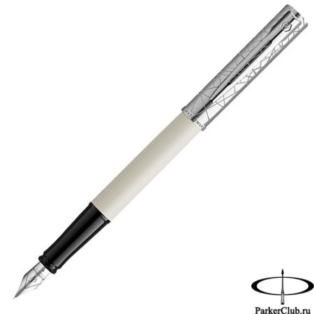 Перьевая ручка Waterman (Ватерман) Graduate Allure Deluxe White CT F