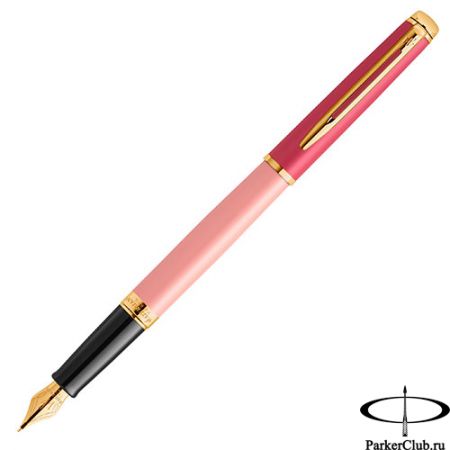 Перьевая ручка Waterman (Ватерман) Hemisphere Colour Blocking Pink GT F
