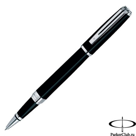 Ручка-роллер Waterman (Ватерман) Exception Slim Black Lacquer ST