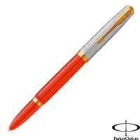 2169072 Перьевая ручка Parker (Паркер) 51 Premium Red Rage GT M