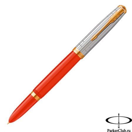 Перьевая ручка Parker (Паркер) 51 Premium Red Rage GT M