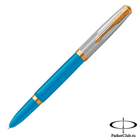 Перьевая ручка Parker (Паркер) 51 Premium Turquoise GT M