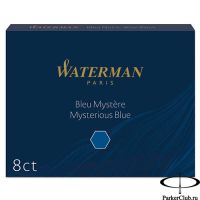 S0110910 Темно-синие стандартные картриджи Waterman (Ватерман) Standard Blue/Black 8шт