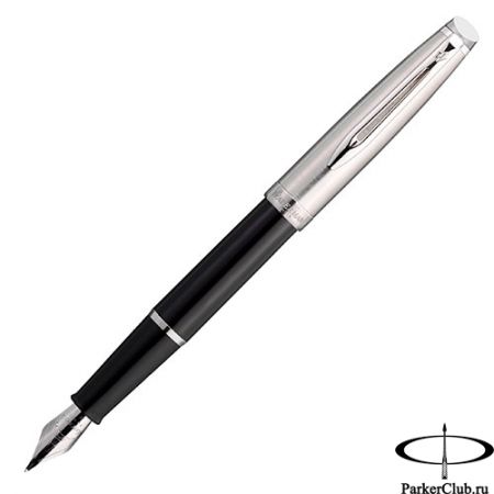 Перьевая ручка Waterman (Ватерман) Embleme Black CT F
