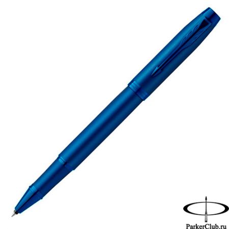 Ручка-роллер Parker (Паркер) IM Monochrome T328 Blue PVD