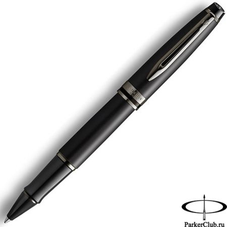 Ручка-роллер Waterman (Ватерман) Expert DeLuxe Metallic Black RT