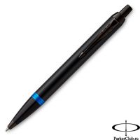 2172941 Шариковая ручка Parker (Паркер) IM Vibrant Rings Marine Blue BT