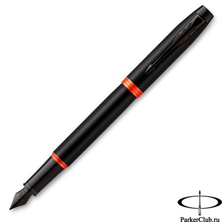 Перьевая ручка Parker (Паркер) IM Vibrant Rings Flame Orange BT F