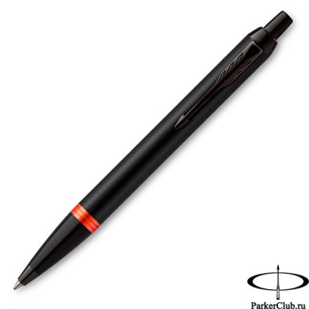 Шариковая ручка Parker (Паркер) IM Vibrant Rings Flame Orange BT