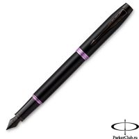 2172949 Перьевая ручка Parker (Паркер) IM Vibrant Rings Amethyst Purple BT M