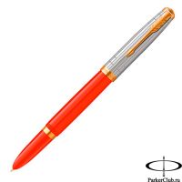 2169071 Перьевая ручка Parker (Паркер) 51 Premium Red Rage GT F