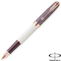 1930055 Перьевая ручка Parker (Паркер) Sonnet SE Contort Purple Cisele PGT F 18K