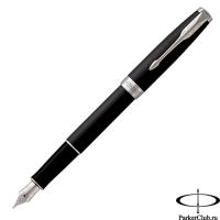1931521 Перьевая ручка Parker (Паркер) Sonnet Core Matte Black Lacquer CT F