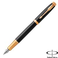 1931646 Перьевая ручка Parker (Паркер) IM Premium Black/Gold GT F