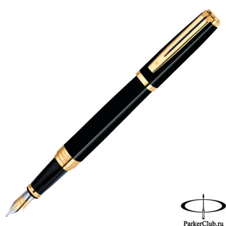 Перьевая ручка Waterman (Ватерман) Exception Ideal Black GT F