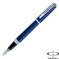 S0637090 Перьевая ручка Waterman (Ватерман) Exception Slim Blue Lacquer ST F
