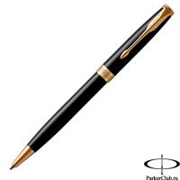 1931497 Шариковая ручка Parker (Паркер) Sonnet Core Black Lacquer GT
