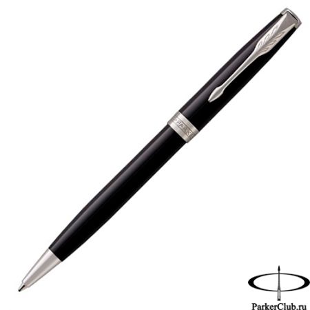 Шариковая ручка Parker (Паркер) Sonnet Core Black Lacquer CT