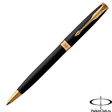 Шариковая ручка Parker (Паркер) Sonnet Core Matte Black Lacquer GT