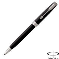 1931524 Шариковая ручка Parker (Паркер) Sonnet Core Matte Black Lacquer CT