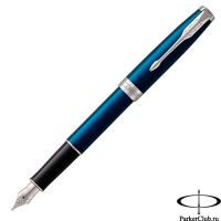 1950887 Перьевая ручка Parker (Паркер) Sonnet Core Blue Lacquer CT F
