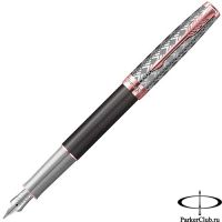 2119788 Перьевая ручка Parker (Паркер) Sonnet Premium Metal Grey PGT F