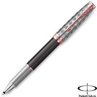 2119790 Ручка-роллер Parker (Паркер) Sonnet Premium Metal Grey PGT